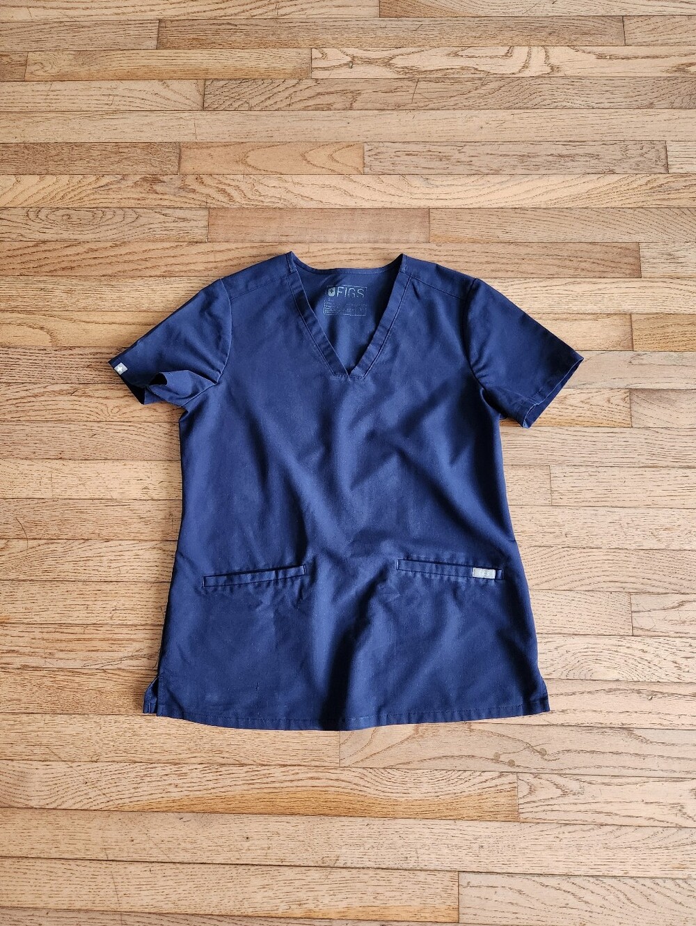 Womens FIGS Scrub Top Size Small
